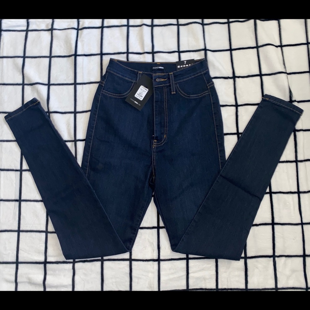 High Waist Fashion Nova Skinny Jeans